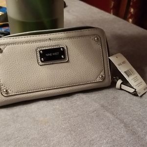 Nine West vegan leather wallet